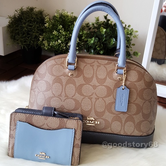 Coach Handbags - [SOLD] COACH MINI SIERRA SATCHEL & Wallet